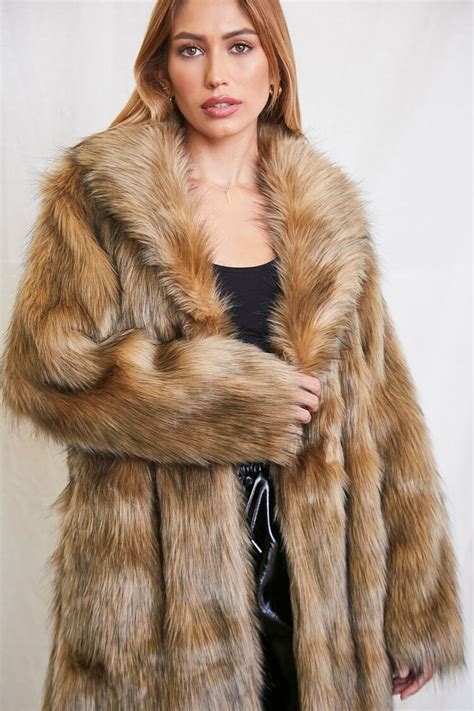 miu miu fake fur coat|farfetch faux fur coats.